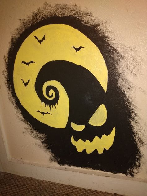 Nightmare Before Christmas Wall Painting, Zero Nightmare Before Christmas Painting, Jack The Skeleton Painting Easy, Nightmare Before Christmas Chalk Art, Nightmare Before Christmas Window Art, Jack And Sally Painting Canvases, Nightmare Before Christmas Pumpkin Paint, Nightmare Before Christmas Painting Easy, Halloween Window Painting Ideas