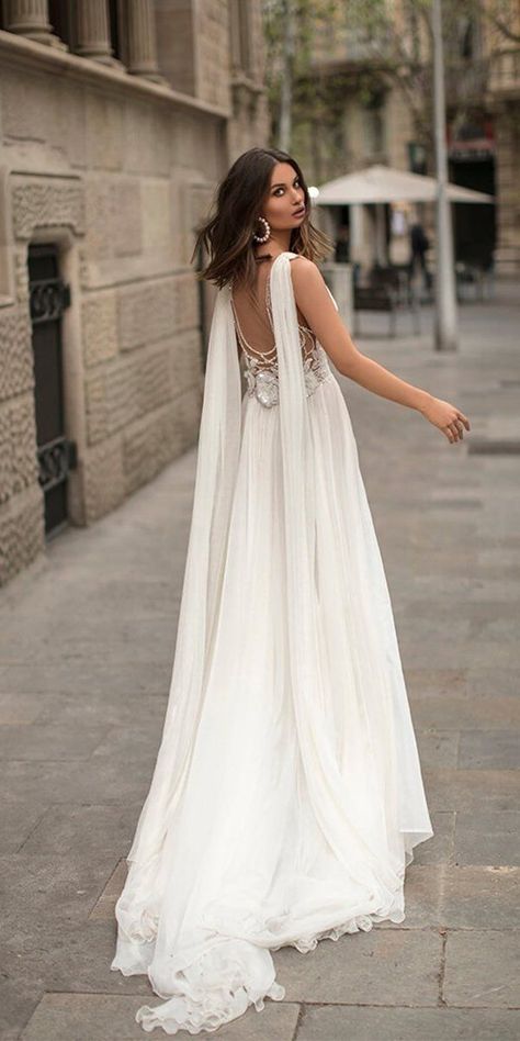 21 Best Of Greek Wedding Dresses For Glamorous Bride ❤   greek wedding dresses sheath backless with train beach tarik #weddingforward #wedding #bride Roman Wedding Dress, Greek Style Wedding Dress, Grecian Style Wedding Dress, Greek Wedding Dresses, Grecian Gown, Grecian Wedding, Weddding Dress, Tarik Ediz Dresses, Tulle Long Dress