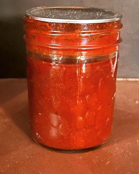 Canning Hot Sauce Recipes, Canning Hot Sauce, Hot Sauce Canning Recipe, Easy Hot Sauce, Cooking Peppers, Homemade Hot Sauce, Hot Sauce Recipes, Dried Peppers, Pressure Canner