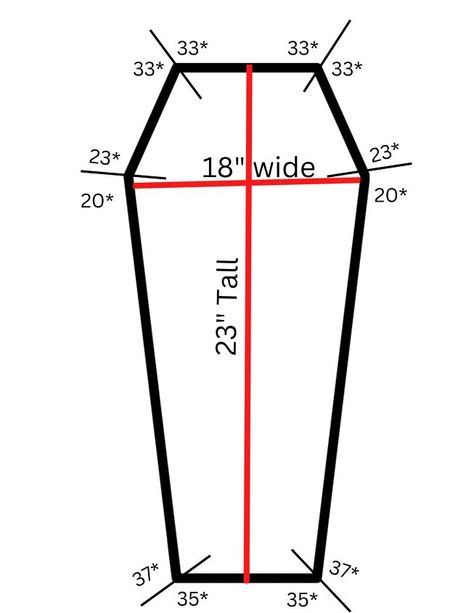 Coffin Out Of Pallets, Wood Coffin Halloween, How To Build A Coffin Shelf, Coffin Shelf Measurements, Diy Coffin Measurements, 2ft Coffin Shelf Plans, Diy Coffin Shelf Measurements, Coffin Shelf Plans, Diy Halloween Casket