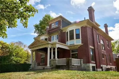 AMERICA'S HISTORIC HOMES | historical-homes Colonial Revival Home, Abandoned Mansion For Sale, Historic Homes For Sale, Historical Homes, Abandoned Mansion, Old Mansions, Childhood Books, Colonial Revival, Corner Lot