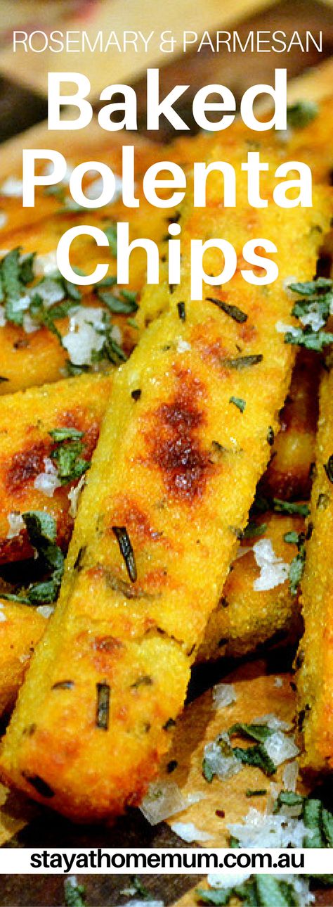 Healthy Protein Ideas, Baked Polenta Recipes, What Is Polenta, Homemade Polenta, Polenta Chips, Bread Logo, Baked Polenta, Polenta Fries, Polenta Recipes