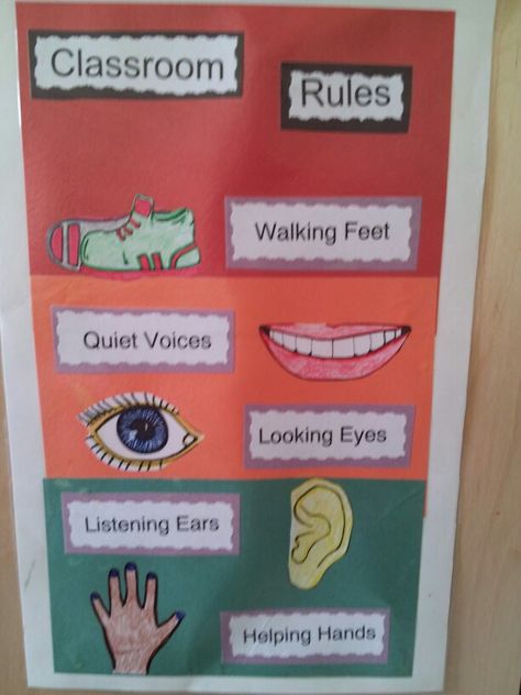 Classroom rule chart Moral Development, Afterschool Program, Work Bulletin Boards, Classroom Charts, Organizational Ideas, Classroom Signs, Homeschool Programs, Classroom Rules, Program Ideas