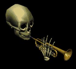 Dark Gif, The Living Tombstone, Halloween Gif, Skull Wallpaper, Spooky Scary, Moving Pictures, Skull And Bones, Edgy Memes, Halloween Skull