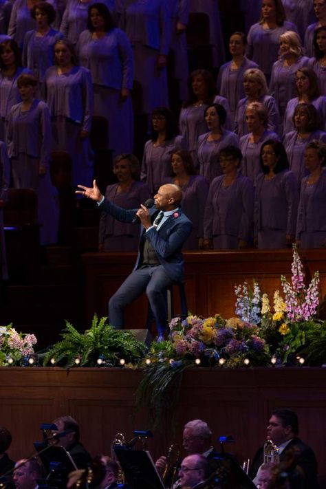 Boyé brings Mormon Tabernacle Choir Pioneer Day concert crowd to its feet Concert Crowd, Pioneer Day, Tabernacle Choir, Latter Day Saints, Choir, Dream Life, Jesus Christ, Singing, Jesus