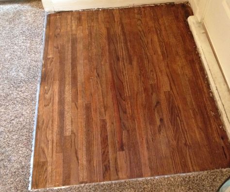 How to Refinish Your Hardwood Floor (under Carpet) Old Carpet, Carpet Stains, Our House, Neutral Color, White Painting, Sanding, Wood Floors, Neutral Colors, Hardwood Floors