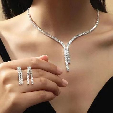 Faster shipping. Better service,Amazon,Tiktok,AliExpress,Target,Walmart,Ikea Bride Jewelry Set, Wedding Bride Jewelry, Crystal Jewelry Sets, Wedding Bridal Jewellery, Rhinestone Bridal, Geometric Jewelry, Rhinestone Jewelry, Bride Jewellery, Wedding Jewelry Sets