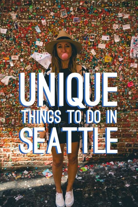 24 Unique Things to do in Seattle - Bobo and ChiChi Washington Things To Do, Seattle Travel Guide, Seattle Vacation, Things To Do In Seattle, Washington State Travel, Food Tourism, Seattle Travel, Sleepless In Seattle, Usa Roadtrip