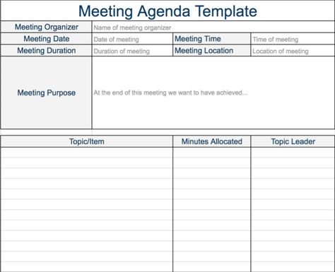 Effective Meeting Guidelines: How to Run a Meeting - Expert Program Management Meeting Guidelines, Meeting Minutes Template, Effective Meetings, Meeting Minutes, Volunteers Needed, Meeting Agenda Template, Meeting Agenda, Program Management, Agenda Template