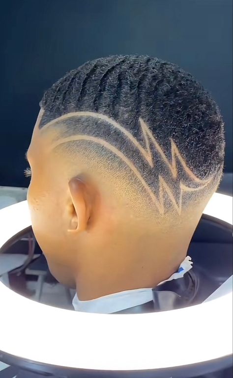 Boys Haircut Designs Lines Kids, Men Haircut With Line, Hair Line Designs For Men, Hair Cut Designs For Boy, Barber Hair Designs, Boys Haircut Designs Lines, Hair Designs For Boys, Boys Haircuts With Designs, Hair Tattoo Designs