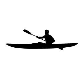 Kayaker Silhouette Stencil Kayaking Silhouette, Kayaking Logo, Canoe Silhouette, Kayak Drawing, Kayak Silhouette, Kayak Tattoo, Kayak Art, Fire Guard, Silhouette Sport