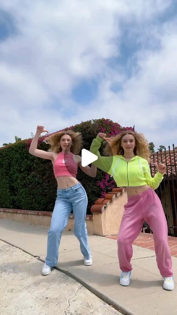 Juju Brener on Instagram: "Happy Buzzin Friday 😁☀️🩵🩷🌷🍋‍🟩

our first dance challenge for ⚡️ 𝑩𝒖𝒛𝒛𝒊𝒏 ⚡️
the #buzzindance #buzzinmoves

fun fact did you know that we both choregraphed the moves?! Mila was the main choreographer for the upcoming music video for Buzzin .. coming in June 👯‍♂️👯‍♀️🕺🏼💃🏼🪩🎥

hop on the trend we would love to see your reels version of the ⚡️🩵buzzin movies 💃🏼" Dance Challenge, Fashion Toys, First Dance, Fun Fact, The Trend, Men's Grooming, Makeup Skin Care, Skin Makeup, Music Video