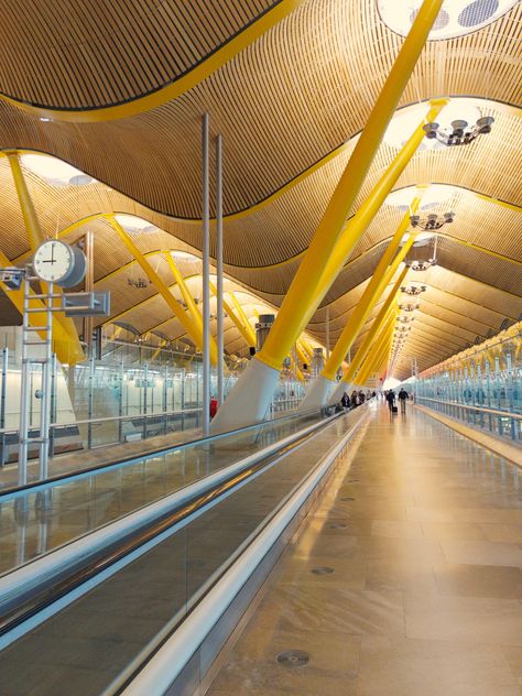 Madrid-Barajas Adolfo Suárez Airport, Madrid, Spain, #25201E Islamic Mosaic, Kansai International Airport, Singapore Changi Airport, Richard Rogers, Jordan Photos, Denver International Airport, Singapore Photos, Airport Pictures, Airport Design