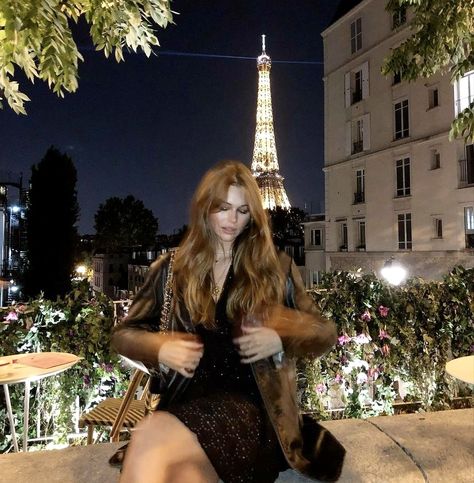 aesthetic life mood vibe julie tuzet goals vibes Paris beige coffee blazer outfit inspo fitspo goals France French neutral night Julie Tuzet, The Eiffel Tower, At Night, Eiffel Tower, A Woman, Tower, Paris