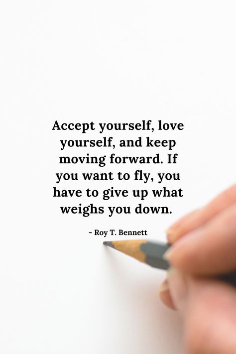 Inspirational Quotes | Acceptance | Positive attitude | Keep moving forward | Believe in yourself | Be your best self | Let go | Stop | Just breathe | Love yourself | Life lessons | Positive mindset | Don't be so hard on yourself | Self love | Self care Acceptance Quotes Life Moving Forward, Quotes Acceptance, Love Yourself Quotes Life Lessons, Self Acceptance Quotes, Forward Quotes, Moving Forward Quotes, Healthy Thoughts, Acceptance Quotes, Life Essentials