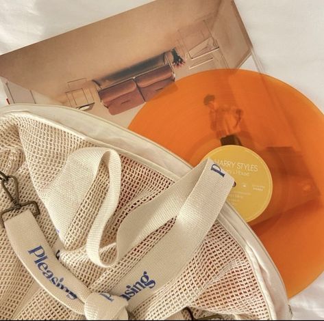 Harrys House Aesthetic, Orange + Core + Aesthetic, Perfect Handwriting, Vinyl Aesthetic, Vinyl House, House Aesthetic, Orange Aesthetic, + Core + Aesthetic, Beige Aesthetic