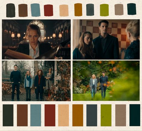 Warm neutral autumnal color palette for the tv adaptation of A Discovery of Witches #vampire #witch #color #colour #colorpallete #tv #cinematography #england Witch Mom, Valley House, Witch Home Decor, Discovery Of Witches, Vampire Witch, A Discovery Of Witches, Witch Decor, Witch House, Facial Expression