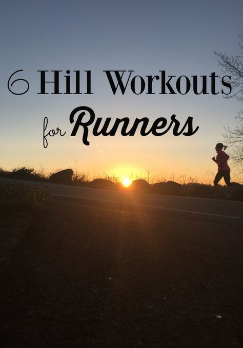 Hill Running Workout, Workouts For Runners, Hill Running, Hill Workout, Running Hills, Runners Workout, Tempo Run, Indoor Workout, Beginner Runner