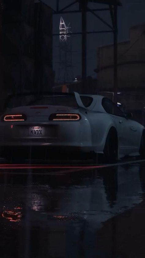 Supra A80, Rain At Night, New Car Wallpaper, Sports Cars Lamborghini, Tokyo Drift Cars, Gtr Car, Supra Mk4, R35 Gtr, Cars Wallpapers