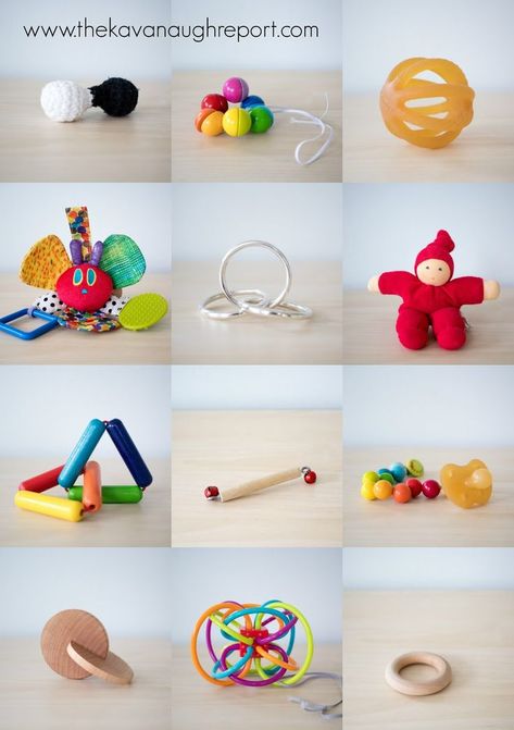 Montessori Infant Room, Baby Weeks, Baby Montessori, Toys Montessori, Montessori Baby Toys, Toys By Age, Montessori Ideas, Diy Bebe, Toddler Development