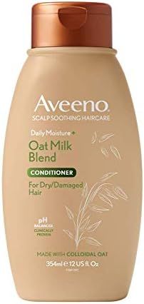 Aveeno Daily Moisture Oat Milk Conditioner for Dry Damaged Hair, 354ml Check more at https://uk.productsoffer.in/aveeno-daily-moisture-oat-milk-conditioner-for-dry-damaged-hair-354ml/ Aveeno Hair Products, Aveeno Shampoo, Dry Scalp Shampoo, Control Frizzy Hair, Shampoo For Dry Scalp, Flaky Scalp, Scalp Shampoo, Hair Rinse, Itchy Scalp