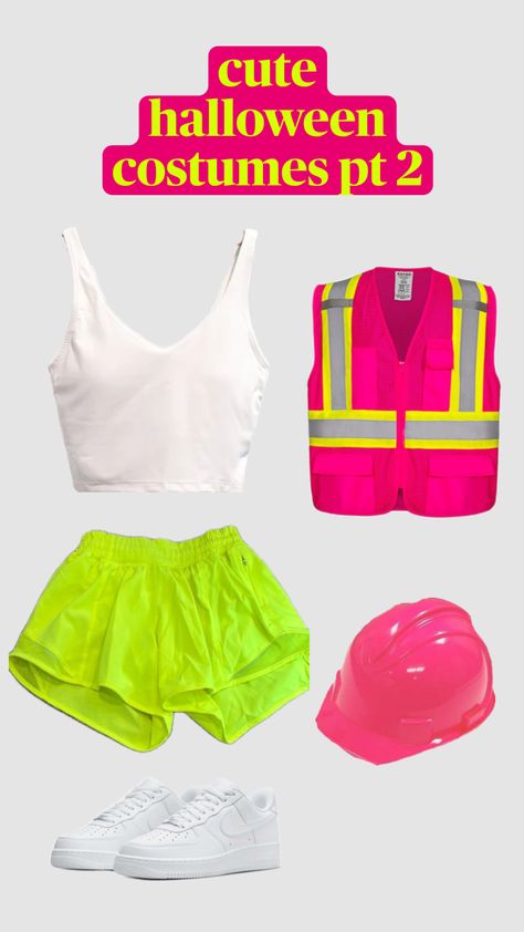 construction worker!! #fyp #halloween #construction worker Construction Worker Costume Ideas, Halloween Construction, Construction Worker Costume, Team Halloween Costumes, Cute Group Halloween Costumes, Classy Halloween Costumes, Bff Halloween Costumes, Pretty Halloween Costumes, Halloween Costumes Friends