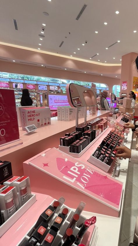 Taguig City Aesthetic, Makeup Store Interior, Draculaura Aesthetic Outfit, Victoria Secret Shops, Funny Compliments, Nail Store, Store Design Boutique, Brunette Hair With Highlights, Best Small Business Ideas