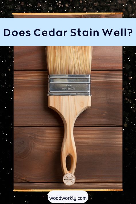 Unlock the secrets of staining Cedar wood! Dive into our comprehensive guide covering types of stains, best practices, and essential tips. Discover how to enhance the durability and beauty of Cedar with the perfect stain choice, whether it's oil-based or water-based. Ideal for DIYers and woodworking enthusiasts! #CedarWoodStaining #StainingTips #BestStainTypeForCedar Cedar Column Stain Colors, Exterior Stain Colors For Wood Farmhouse, Stains For Cedar Wood, Best Stains For Cedar Wood, Stained Cedar Wood, Cedar Stained House Exterior, Stain For Cedar Beams, Best Stain For Cedar Wood, Cedar Wood Stain Colors