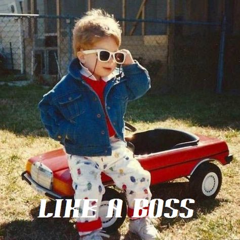 screw this little kid, real boss' like me had fisher price cars 19 Kids, Tiny Humans, 90s Kids, Like A Boss, Us Navy, Future Kids, Make Me Smile, Cool Kids, Baby Strollers