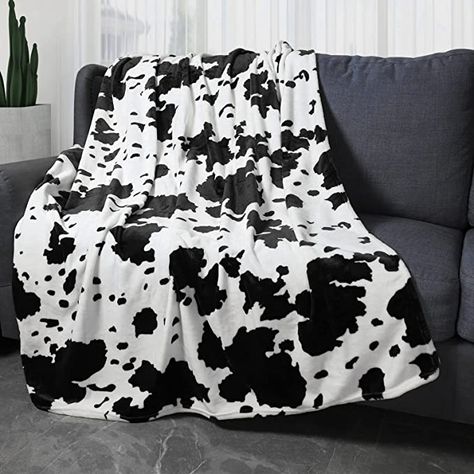 Cow Blankets, Cowhide Blanket, Cow Print Blanket, Cow Blanket, Fuzzy Throw Blanket, Sofa Bed Black, Shawl Blanket, Couch Blanket, Blanket Shawl