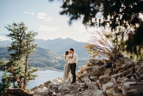 Elope Colorado, Hiking Engagement Photos, Hiking Engagement, Hiking Colorado, Polo Shirts For Women, Engagement Picture Outfits, Mountain Engagement Photos, Outdoor Engagement Photos, Engagement Pictures Poses