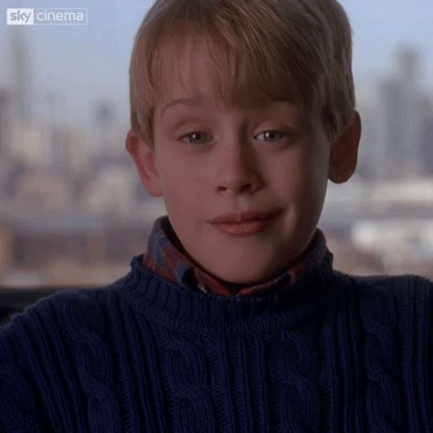 New trending GIF on Giphy Alone Gif, Macaulay Culkin Home Alone, Whatsapp Gif, Batman Portrait, Eyebrow Raise, Christmas Animated Gif, Cinemagraph Gif, Home Alone 2, Christmas Animated