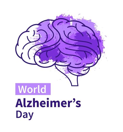 World alzheimer's day vector illustratio... | Premium Vector #Freepik #vector #memory-loss #psychology-background #alzheimer #dementia Psychology Background, World Alzheimer's Day, About World, Pdf Books Download, Alzheimers, Design Software, Pdf Books, Vector Photo, Premium Vector