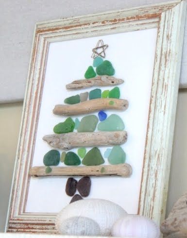 Top 25 Driftwood Christmas Trees Seaglass Ideas, Seaglass Christmas, Driftwood Christmas, Driftwood Christmas Tree, Beach Glass Crafts, Beach Glass Art, Driftwood Crafts, Sea Glass Crafts, Navidad Diy