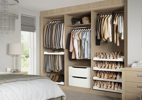 Wadrobe Shoe Storage Ideas & Solutions, Fitted Wardrobe Shoe Racks & Organisers UK | Hammonds Fitted Wardrobe Shoe Storage, Shoe Storage For Wardrobes, Built In Wardrobe Shoe Storage, Wardrove Shoe Storage, Shoe Rack Inside Wardrobe, Wardrobe Shoe Storage, Wardrobe Shoe Rack, Modern Fitted Wardrobes, White Sliding Wardrobe