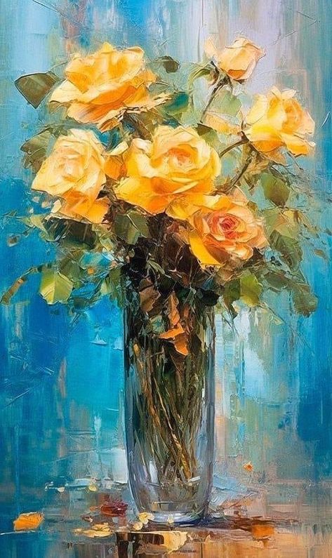 Send To Your Bf, Gifts For Bf, Love Presents, Roses Painting, Bf Gf, Flower Gifts, Flower Art Painting, Rose Painting, Art Inspiration Painting