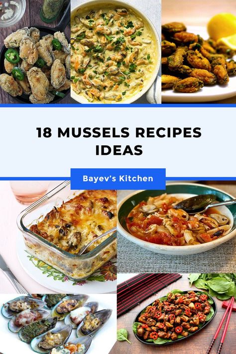 I share the best mussels recipes. 18 ideas what to cook with mussels. Smoked, fried, marinated mussels and other ideas what to cook with mussels. Meals With Mussels, Marinated Mussels Recipe, Smoked Mussels Recipe, Smoked Mussels Canned, What To Serve With Mussels, Recipes With Mussels, Mussels Without Shell Recipe, Spanish Mussels Recipe, Marinated Mussels