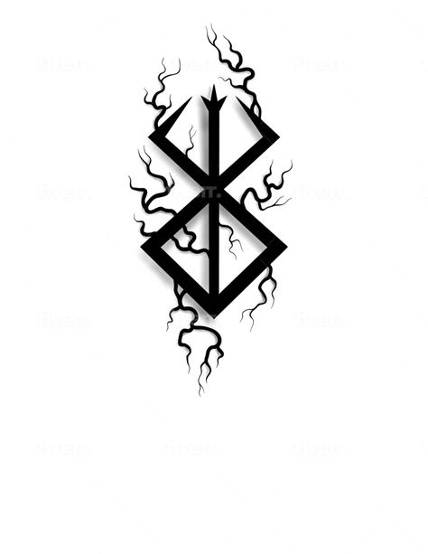 I will draw your perfect tattoo design Beserk Symbols Tattoo, Berserk Symbol Tattoo, Dark Souls Tattoo Ideas, Loki Tattoos, Forearm Tattoo Stencils For Men, Berserker Tattoo, Loki Tattoo, Cat Graphic Art, Dark Souls Tattoo