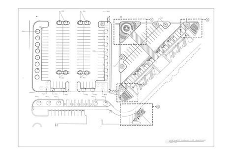 Parking Lot Design Triangle Parking Plan, Parking Design Plan, Parking Area Design, Parking Lot Design, Triangular Architecture, Car Park Design, Parking Plan, Parking Lot Architecture, Architectural Thesis