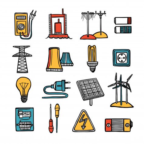 Energy Icon, Study Tips For Students, Pinterest Graphics, Marketing Icon, Free Icon Set, Flat Design Icons, Education Icon, Flat Icons Set, Doodle Icon