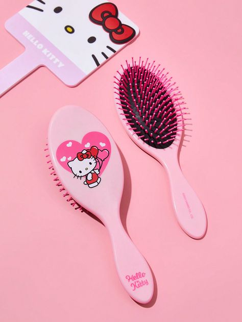 Cartoon Printed Pink Cushion Hairbrush Pink    ABS     Beauty Tools, size features are:Bust: ,Length: ,Sleeve Length: Pink Cushion, Pink Cushions, Hair Brush, Cartoon Print, Pink Print, Hair Tools, Beauty Health, Beauty Tools, Length Sleeve