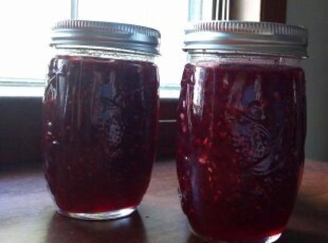 Jalapeno Raspberry Jelly #raspberry #JALAPENO #Jelly #justapinchrecipes Raspberry Jalapeno Jelly, Raspberry Jelly Recipe, Pickle Appetizer Recipes, Jalapeno Jelly Recipes, Pepper Jelly Recipes, Jalapeno Jelly, Raspberry Jelly, Homemade Ham, Hot Pepper Jelly