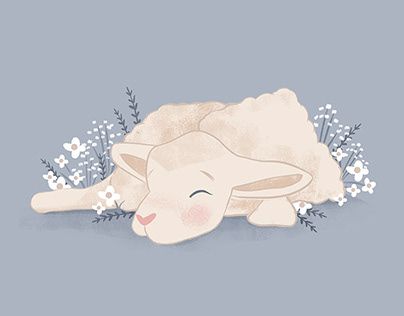 Check out new work on my @Behance portfolio: "Sleeping Lamb Nursery Art" http://be.net/gallery/75185563/Sleeping-Lamb-Nursery-Art Sleeping Lamb Drawing, Baby Lamb Drawing, Lamb Nursery Art, Sleeping Lamb, Lamb Illustration, Lamb Drawing, Cartoon Lamb, Lamb Art, Sheep Drawing