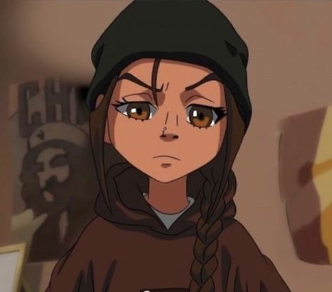 Boondocks Pfp, Anime Character, Braids, Hair, Anime, Plaits