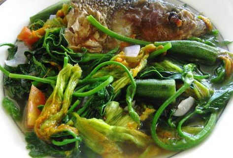 dinengdeng-recipe Dinengdeng Recipe, Philippine Cuisine, Filipino Street Food, Yummy Vegetable Recipes, Filipino Food Dessert, Filipino Foods, Philippines Food, Easy Eat, Filipino Dishes