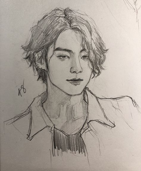 ً on Twitter: "A tribute to jungkook’s long hair. May it rest in peace. 😔… " Fanart Bts, Bts Art, Jungkook Fanart, Kpop Drawings, Arte Sketchbook, Pencil Art Drawings, Bts Drawings, Drawing Tutorials, Kpop Fanart