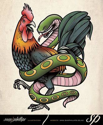 Rooster Tattoo Design, Color Song, Rooster Tattoo, Sam Phillips, Color Songs, City And Colour, Adam Scott, Diy Clothes And Shoes, Dad Tattoos