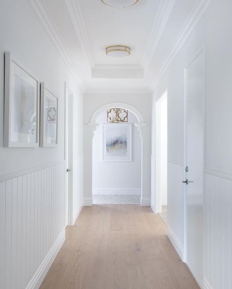 I N T E R I O R S E C R E T S on Instagram: "This grand entryway setting the tone for the rest of this heritage home 😍⁠ ⁠ 📸 @hatchinteriors" Long Hallway Ideas, Country Hamptons Style, Hallway Shelving, Entrance Ideas Entryway, Fixer Upper Designs, Hamptons Style Decor, Hamptons Interior, Homestead House, Grand Entryway