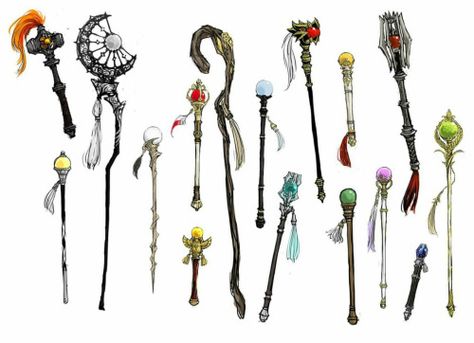 Magic Staff Design, Wizard Drawing, Anime Wizard, Staff Design, Staff Magic, Magic Staff, Wizard Staff, Props Concept, Nature Vibes