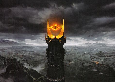 the Great Eye of Sauron Sauron Wallpaper, Barad Dur, Lord Sauron, Dylan And Cole, Pay Rise, Fantasy Writer, Matte Painting, Dark Lord, After Effects Templates